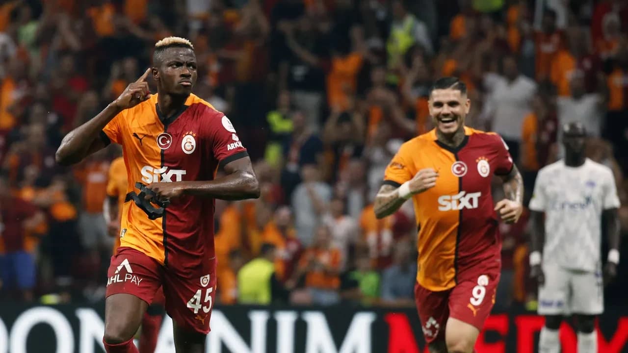Victor Osimhen Galatasaray’da 45 Numaralı Formasıyla Osimhen Galatasaray 45 numaralı forma